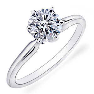 simple but magnificent solitaire engagement rings