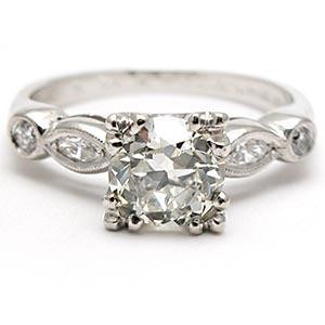 best vintage engagement ring design