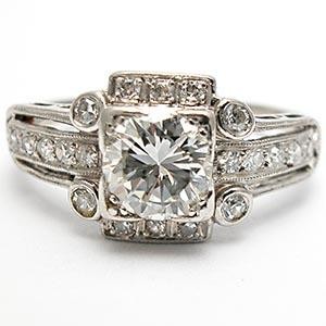 best vintage style engagement rings