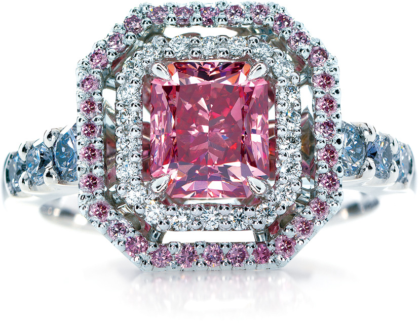 Just What Does It Take To Buy Pink Diamond Engagement Ring? | Black