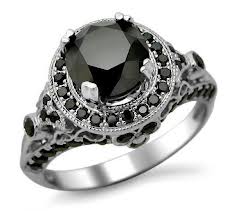 black diamond ring