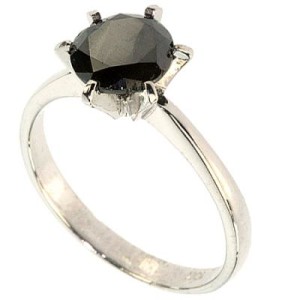 nice black diamond ring