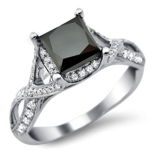 the best unique black diamond ring