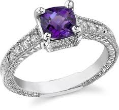 expensive amethyst engagement ring