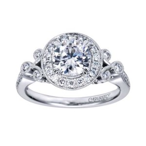 unique vintage inspired engagement rings